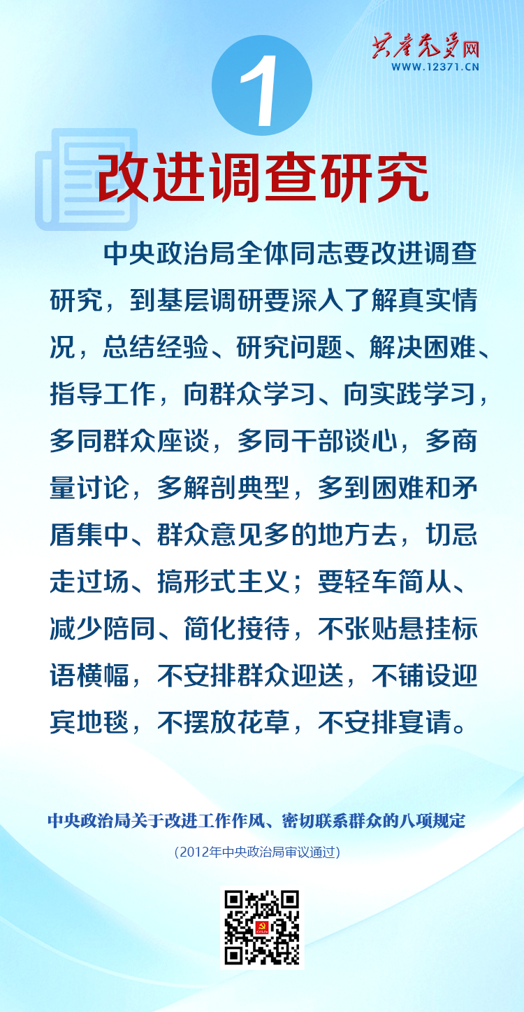 图解中央八项划定